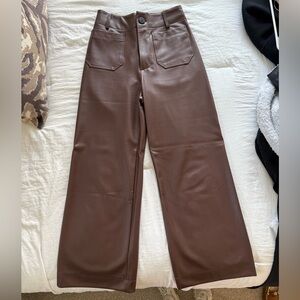 Like New - Anthropologie Maeve Leather Pants